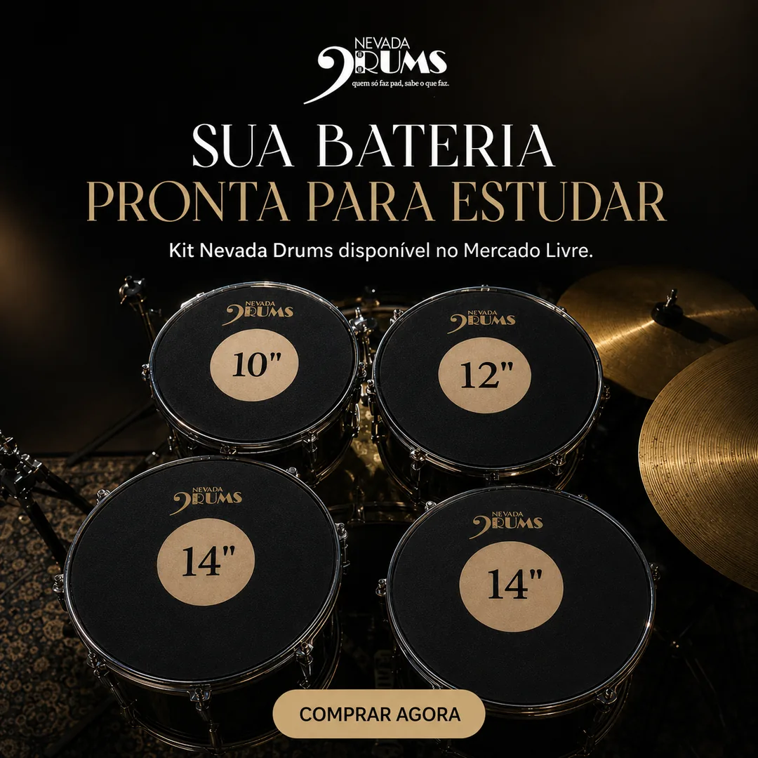 Como treinar bateria em apartamento com menos barulho