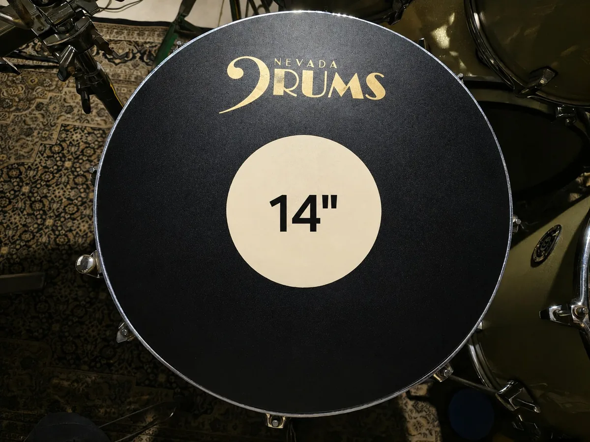 Pad de bateria 12 polegadas para treino diário
